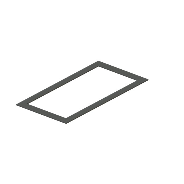 Ljós gúmmíþétting úti fyrir flóð